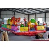 气垫大型儿童玩具厂家广州气模充气喜洋洋迪士尼乐园充气摸鱼池