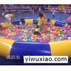 广州充气城堡价格趣味运动会气模道具充气大型波波池气垫水池