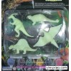 夜光恐龙 彩绘恐龙 涂鸦恐龙模型 恐龙模型批发 艺术夜光恐龙