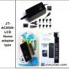 厂家供应AC90W带LCD万能笔记本电源 带USB 手调电压