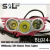 BL014红色黑色 LED山地车灯|LED单车灯