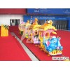 儿童游乐场设备轨道小火车系列产品之8座欢乐火车